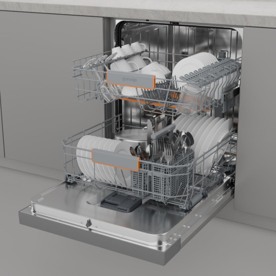 Gorenje GI672B90X Beépíthető 12-15 terítékes mosogatógép