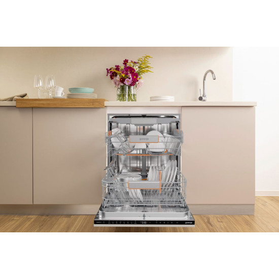 Gorenje GV693A65UVAD Beépíthető 12-15 terítékes mosogatógép