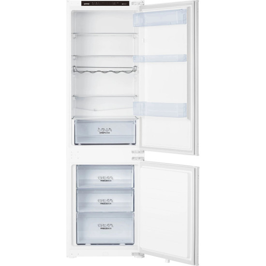 Gorenje NRKI418EP1 Beépíthető kombinált alul fagyasztós hűtő