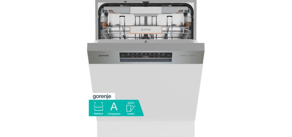 Gorenje GI673A91X Beépíthető 12-15 terítékes mosogatógép