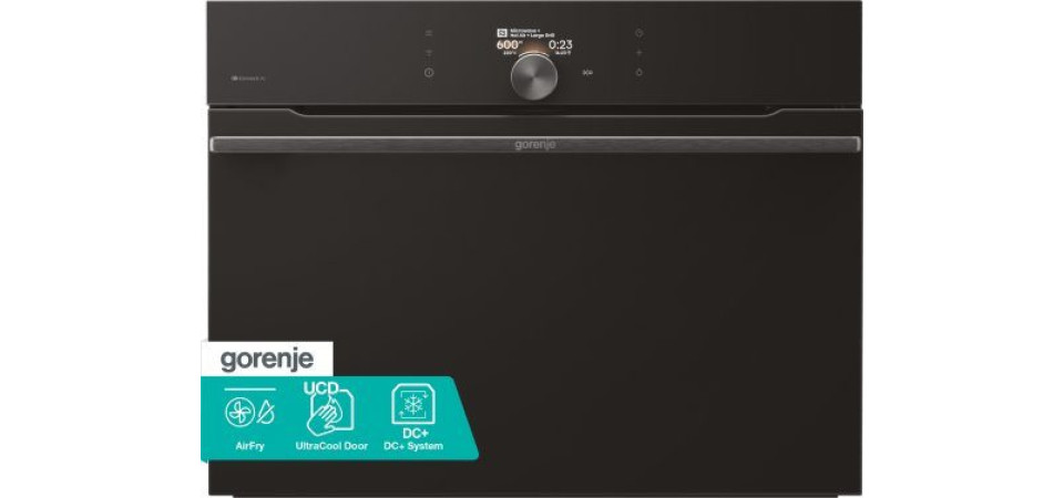 Gorenje BCM4058B Beépíthető kompakt sütő