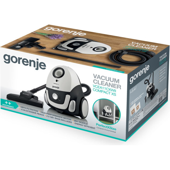 Gorenje VCEA11CXWII Porzsákos porszívó