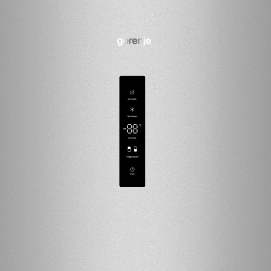 Gorenje NRK619CAXL4 Kombinált alulfagyasztós hűtőszekrény