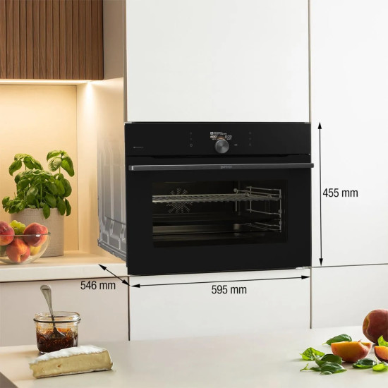 Gorenje BCM4058B Beépíthető kompakt sütő