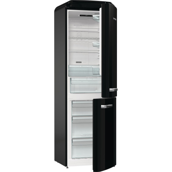 Gorenje ONRK619DBK Kombinált alulfagyasztós hűtőszekrény