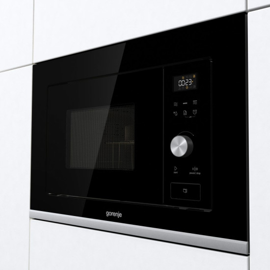 Gorenje BMX201AG1BG Állószekrénybe építhető mikrohullámú sütő