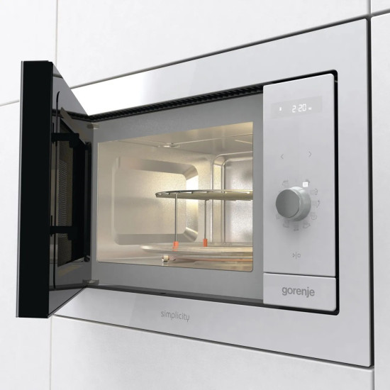Gorenje BM235G1SYW Állószekrénybe építhető mikrohullámú sütő