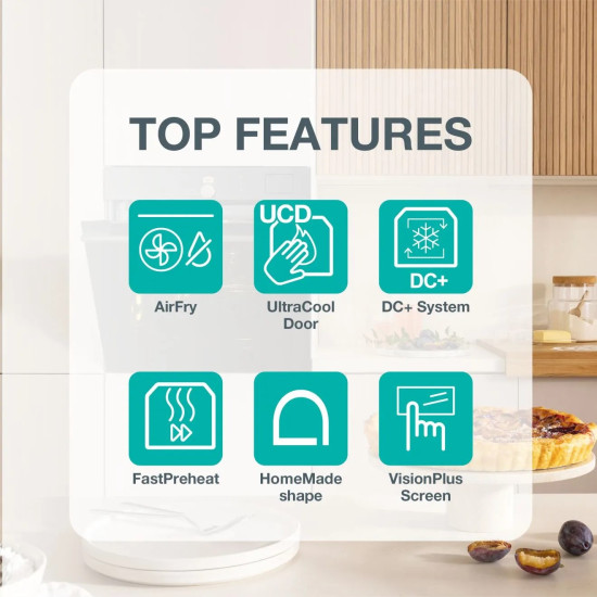 Gorenje BCM4058B Beépíthető kompakt sütő