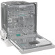 Gorenje GI643D90X Beépíthető 12-15 terítékes mosogatógép