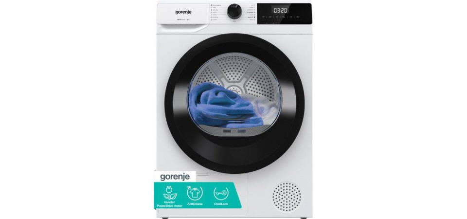 Gorenje D2HNE9D Hőszivattyús szárítógép