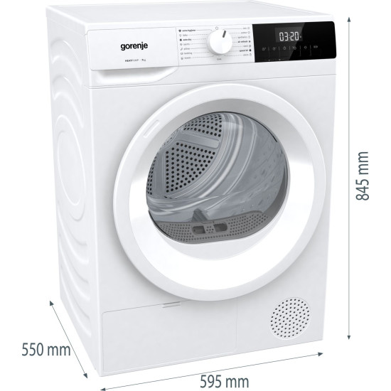 Gorenje DHNE7D Hőszivattyús szárítógép