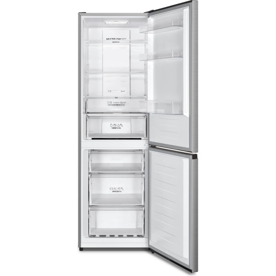 Gorenje NRK619CAXL4 Kombinált alulfagyasztós hűtőszekrény
