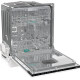 Gorenje GV643E90 Beépíthető 12-15 terítékes mosogatógép