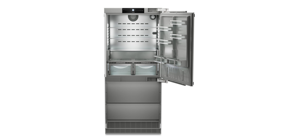 Liebherr ECBNe 8870-20 Beépíthető kombinált alul fagyasztós hűtő