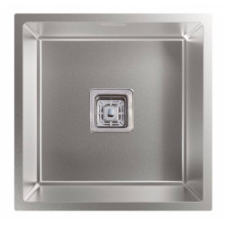 Cata CATA - Mosogatótálca CB-40-40 P R10 inox munkalap alá szerelhető Rozsdamentes acél mosogatótálca