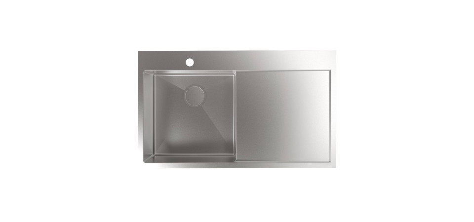 Cata CATA - Mosogatótálca CBS-1 40-40 D R10 inox Rozsdamentes acél mosogatótálca