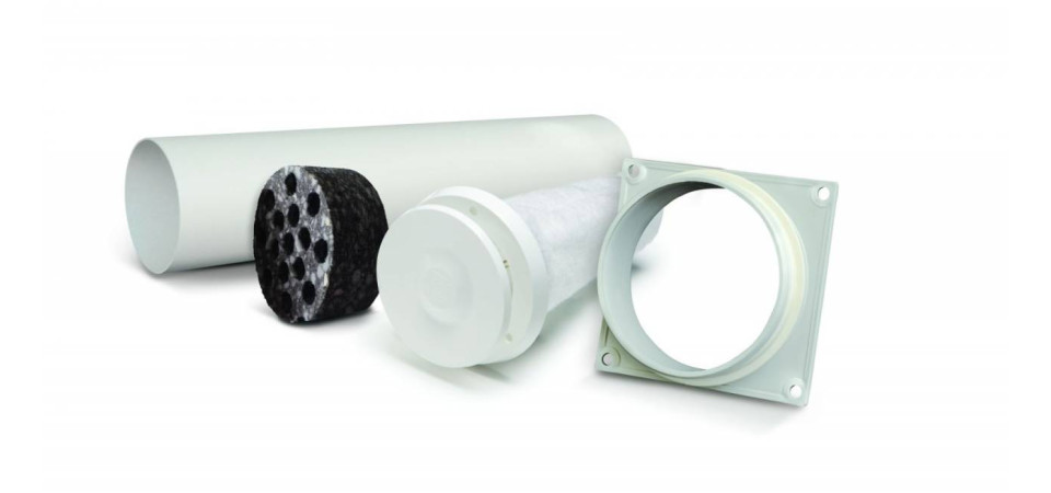 VILPE VILPEÂR Velco 125 fali légbevezető készlet Szellőztető ventilátor tartozékok VILPE VILPEÂR Velco 125 fali légbevezető készlet Szellőztető ventilátor tartozékok