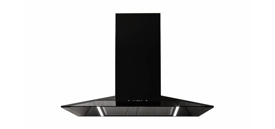 Sirius Sirius - Páraelszívó SLTC-97 JEEG TW 90 cm fekete Kürtős páraelszívó
