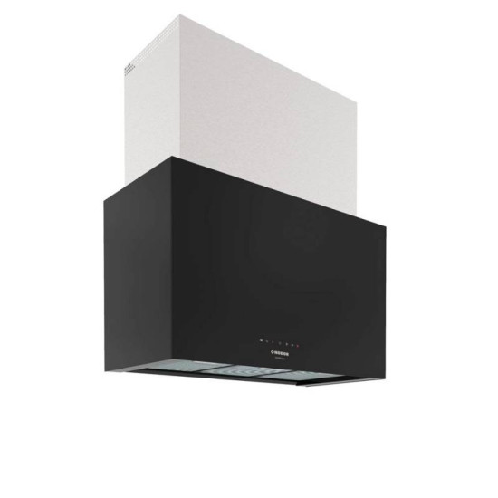 Nodor Nodor - Páraelszívó NorBreeze CUBE GLASS ECO 90 BK Kürtős páraelszívó