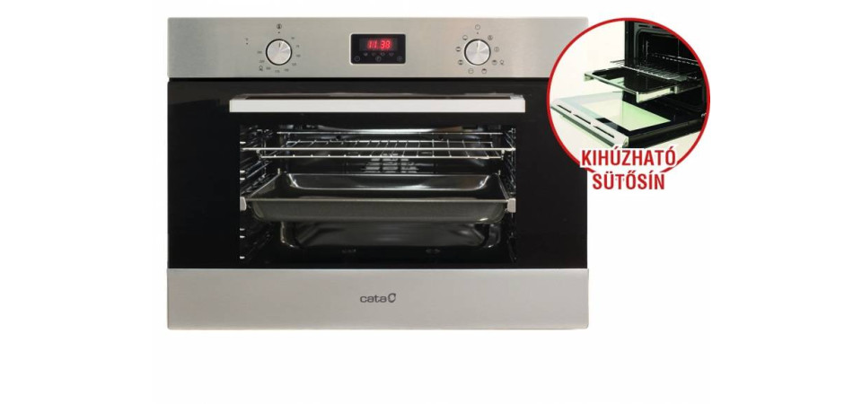 Cata CATA - Beépíthető sütő CMD-5008 X Inox Beépíthető kompakt sütő Cata CATA - Beépíthető sütő CMD-5008 X Inox Beépíthető kompakt sütő