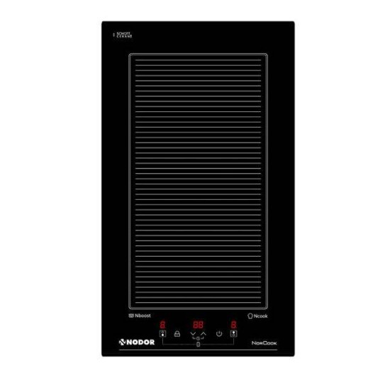 Nodor NODOR - Beépíthető domino indukciós főzőlap NorCook IH-N3200 BK Dominó indukciós beépíthető főzőlap