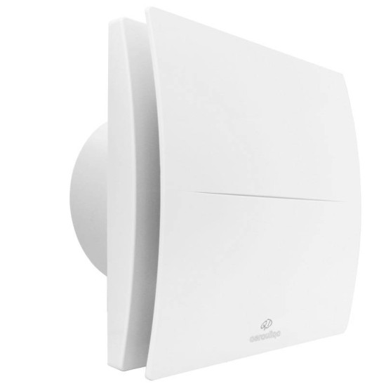 Aerauliqa Aerauliqa QD-120T BB ventilátor utószellőztető funkcióval, beépített pillangószeleppel Axiális szellőztető ventilátor