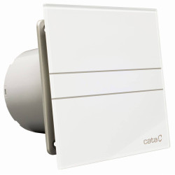 Cata Cata E-100G ventilátor üveg előlappal, fehér Axiális szellőztető ventilátor