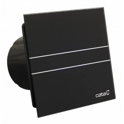 Cata Cata E-100G BK ventilátor üveg előlappal, fekete Axiális szellőztető ventilátor