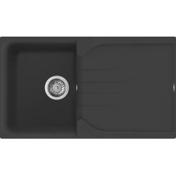 Elleci ELLECI - Mosogatótálca Ego 400 G40 Nero LGE40040 Mosogatótálca