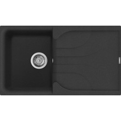 Elleci ELLECI - Mosogatótálca Ego 400 G54 Nero Pietra LGE40054 Mosogatótálca