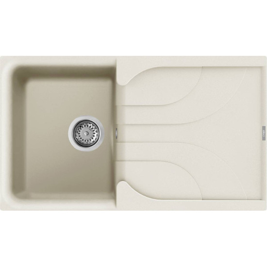 Elleci ELLECI - Mosogatótálca Ego 400 G62 Bianco Antico LGE40062 Mosogatótálca