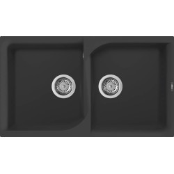 Elleci ELLECI - Mosogatótálca Ego 450 G40 Nero LGE45040 Mosogatótálca