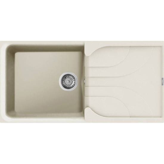 Elleci ELLECI - Mosogatótálca Ego 480 G62 Bianco Antico LGE48062 Mosogatótálca