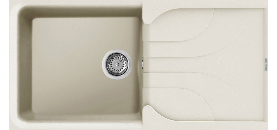 Elleci ELLECI - Mosogatótálca Ego 480 G62 Bianco Antico LGE48062 Mosogatótálca