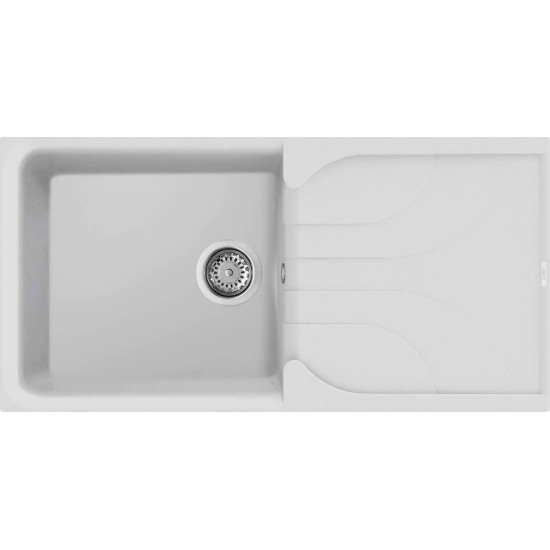 Elleci ELLECI - Mosogatótálca Ego 480 G68 Bianco LGE48068 Mosogatótálca