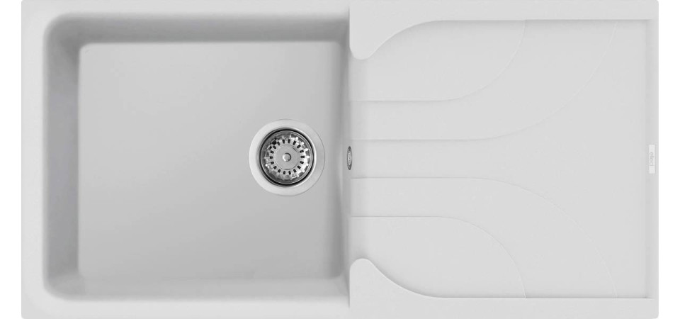 Elleci ELLECI - Mosogatótálca Ego 480 G68 Bianco LGE48068 Mosogatótálca