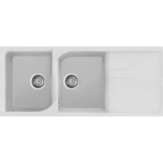 Elleci ELLECI - Mosogatótálca Ego 500 G68 Bianco LGE50068 Mosogatótálca