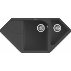 Elleci ELLECI - Mosogatótálca Ego CORNER G59 antracite - Kifutó termék! LGECOR59 Mosogatótálca