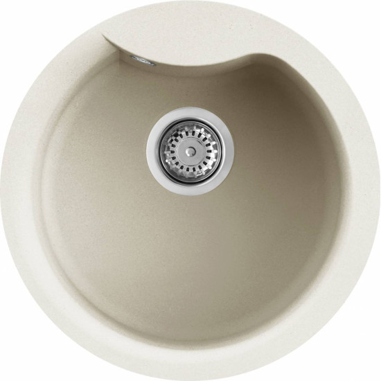 Elleci ELLECI - Mosogatótálca Ego ROUND G62 Bianco Antico LGEROU62 Mosogatótálca