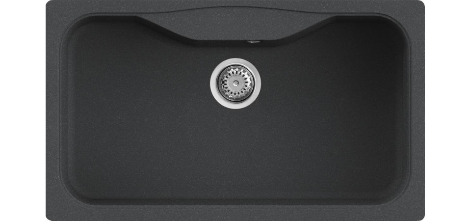 Elleci ELLECI - Mosogatótálca Fox 360 G54 Nero Pietra LGF36054 Mosogatótálca