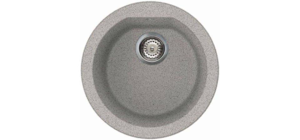 Elleci ELLECI - Mosogatótálca Fox ROUND G55 grigio Pietra LGFROU55 Mosogatótálca