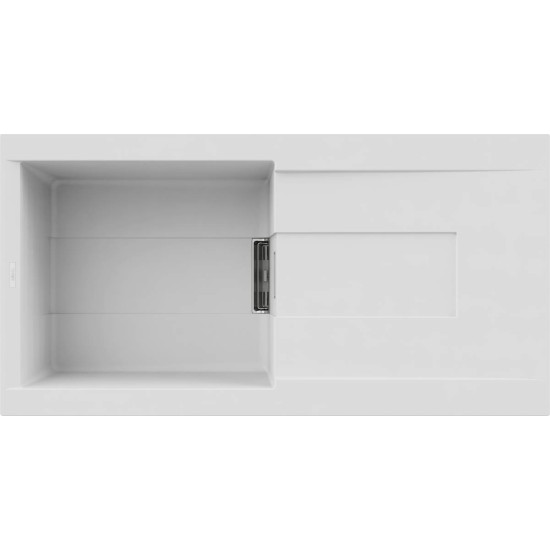 Elleci ELLECI - Mosogatótálca Smart 480 G68 Bianco - Kifutó termék! LGI48068SMT Mosogatótálca