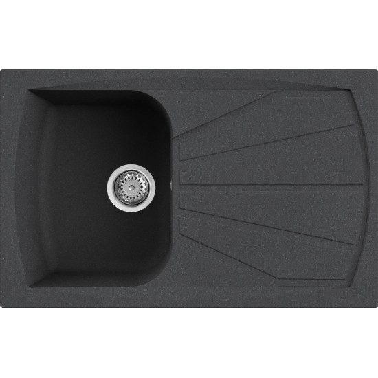 Elleci ELLECI - Mosogatótálca Living 300 G54 Nero Pietra LGL30054 Mosogatótálca