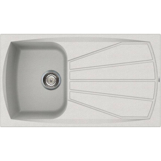 Elleci ELLECI - Mosogatótálca Living 400 G52 Bianco Pietra LGL40052 Mosogatótálca