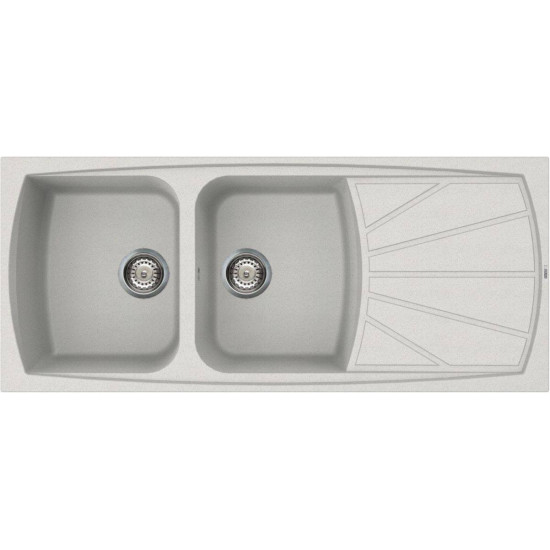 Elleci ELLECI - Mosogatótálca Living 500 G52 Bianco Pietra LGL50052 Mosogatótálca