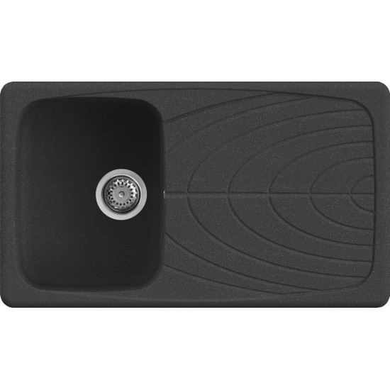 Elleci ELLECI - Mosogatótálca Master 400 G54 Nero Pietra LGM40054 Mosogatótálca