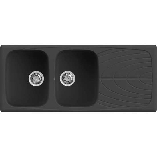Elleci ELLECI - Mosogatótálca Master 500 G40 Nero LGM50040 Mosogatótálca