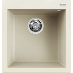 Elleci ELLECI - Mosogatótálca Quadra 102 G62 Bianco Antico LGQ10262 Gránit mosogatótálca