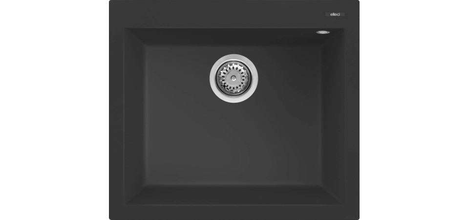 Elleci ELLECI - Mosogatótálca Quadra 105 G40 Nero LGQ10540 Mosogatótálca