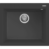Elleci ELLECI - Gránit mosogatótálca Quadra 105 G59 Antracit LGQ10559 Mosogatótálca